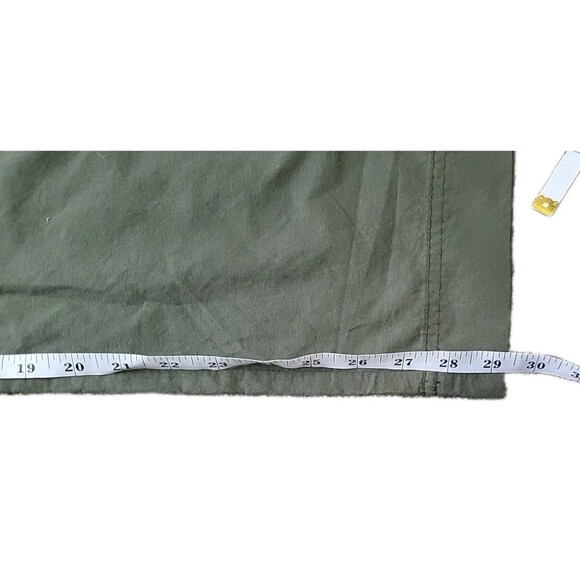 Old Navy Alpine Tundra Green Full Lngth Wide Leg Cargo Pants Women’s Size XL NWT - Picture 8 of 16